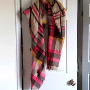 Blanket scarf. Maurices.